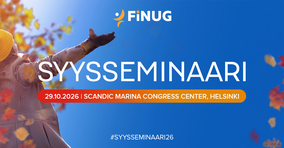 SAP Finug Syysseminaari 29.10.2026 SAP Finug